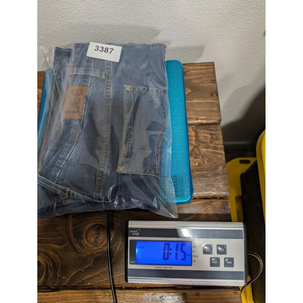 Lee Regular Fit Mid‎ Rise Denim Skort Blue Size 20M